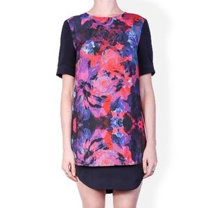 Finders Keepers floral tshirt dress